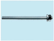10 PZ BARRE FILETTATE CON DADO E ROSETTA FISCHER FIS A M MISURA M10X110