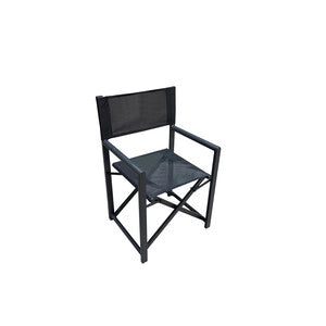 C SEDIA REGISTA IN ALLUMINIO ALU STAGE NERO- C LINE OUTDOOR- 2,0 pz