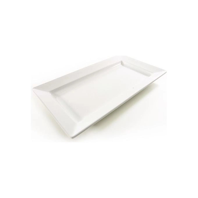 EFAY 93 Dido Vassoio Rettangolare in Melamina BPA-free Resistente da -20°C a 70°C Lavabile in Lavastoviglie colore Bianco