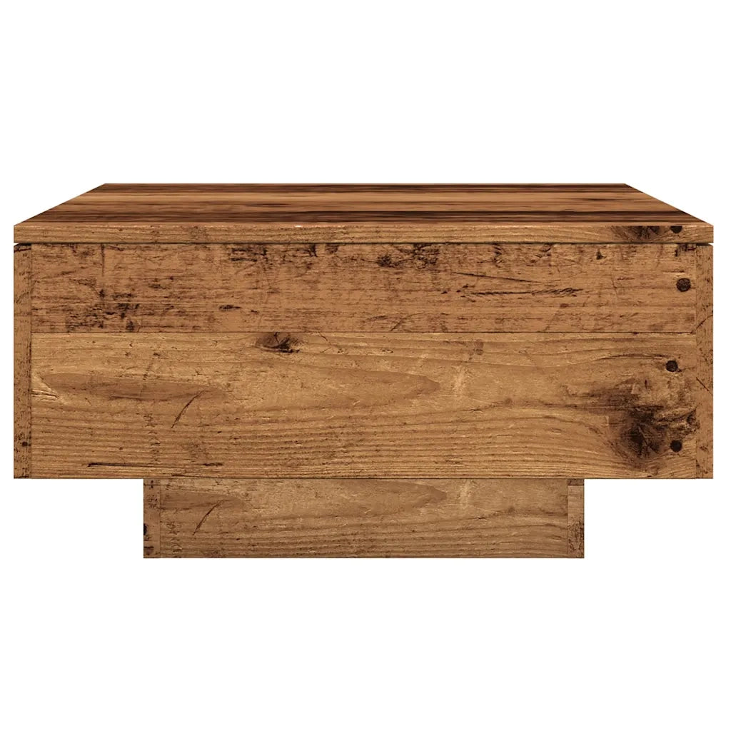 Tavolino da Salotto-Tavolino da soggiorno-Tavolo Legno Antico 90x60x31 cm Legno Multistrato