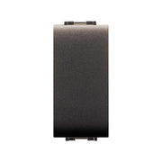LIFE 4021 PULSANTE UNIPOLARE GENERICO GRIGIO ANTR- ELETTROCANALI- 12,0 pz