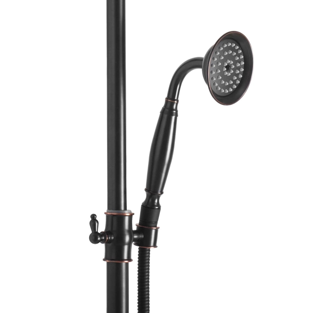 Set Doccia Rea Bergamo Old Black