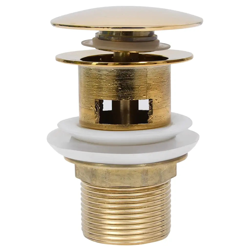 Scarico a Pressione con Troppopieno Oro 6,4x6,4x9,1 cm CFW9482276
