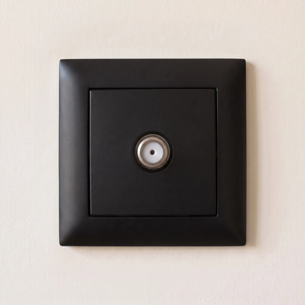 Presa Antenna Oste Jnh012-a Black