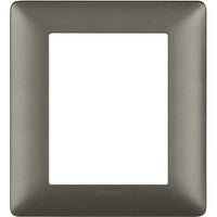 Placca Bticino Matix 3+3 moduli iron AM4826MIR