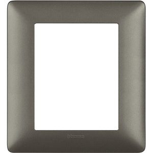 Placca Bticino Matix 3+3 moduli iron AM4826MIR