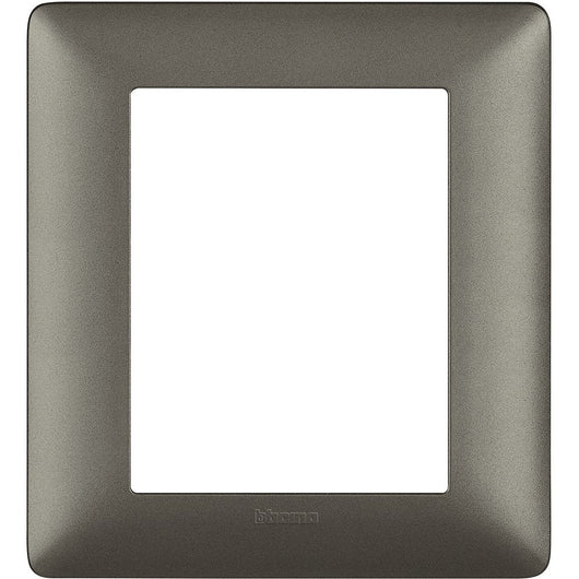 Placca Bticino Matix 3+3 moduli iron AM4826MIR