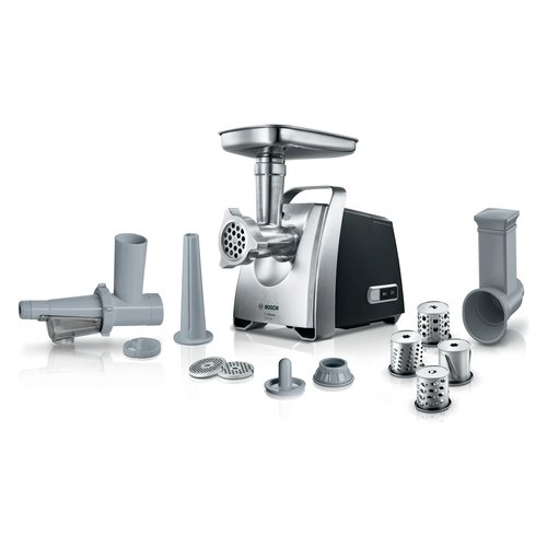 Bosch mfw68660 tritacarne propower 2200 w nero, inox spazzolato