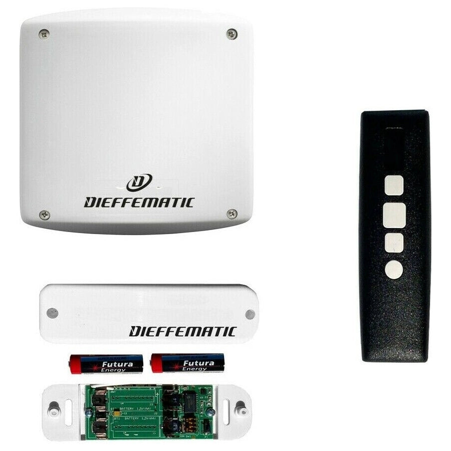 KIT CENTRALE SENSORE OSCILLAZIONE VENTO VIBRAZIONE +TEL TENDA TENDE DA SOLE KITE