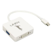 Lindy 41035 cavo e adattatore video 0,2 m bianco