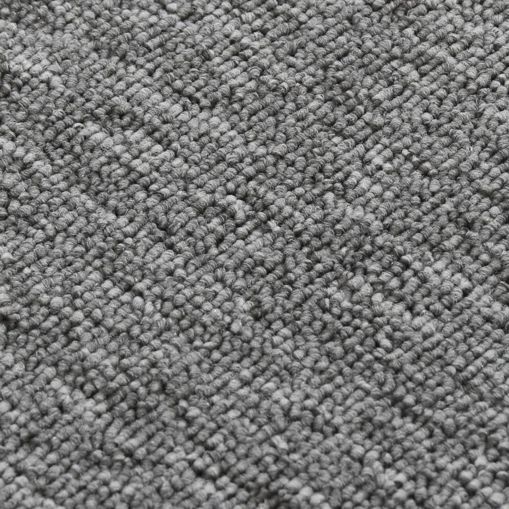 Tappetini Scale 15 pz | Gradini per Scale 60x25 cm Grigi Antiscivolo Rettangolari