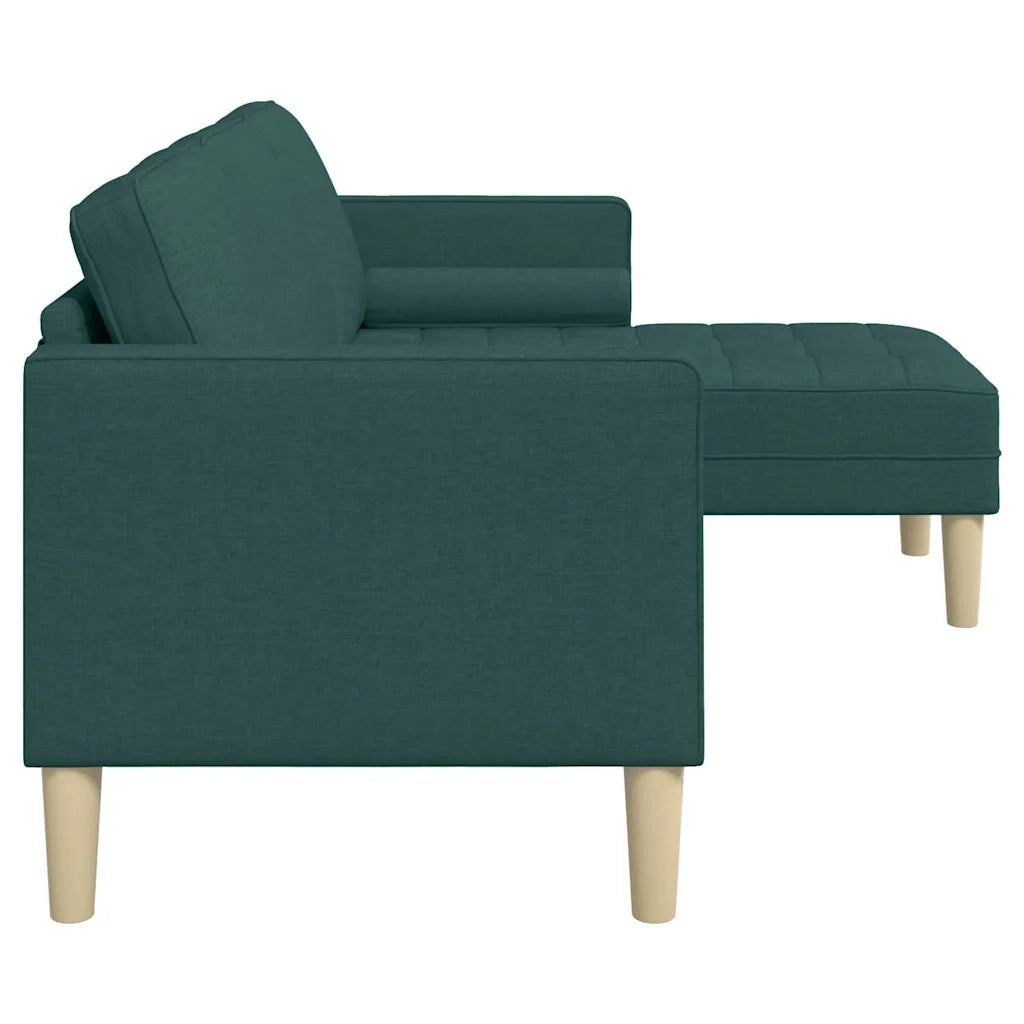 Set di divani con cuscino Verde Scuro Poliestere 42001917