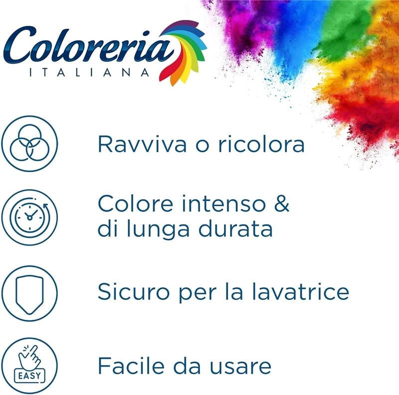 COLORERIA ITALIANA COLORANTE PER TESSUTI MARRONE TERRACOTTA 350G