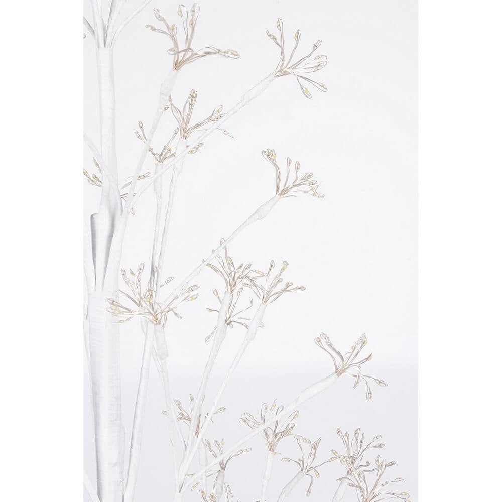 Albero di Natale flash bianco 1200 microLED classico H180