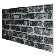 RETAIL BOX da 10 pannelli (5 MQ) - CARBON - pannello finto mattone in EPS Resinato Misura 100x50 Cm spessore 2 cm
