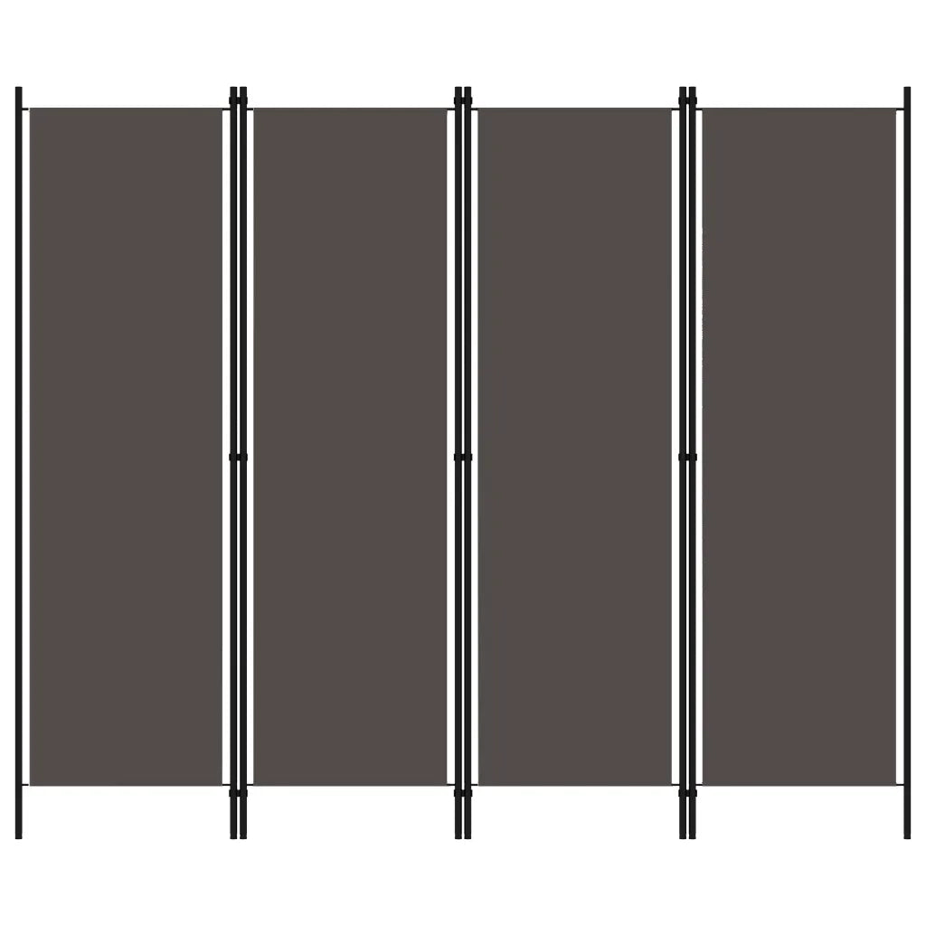 Paravento a 4 Pannelli Antracite 200x180 cmcod mxl 120915
