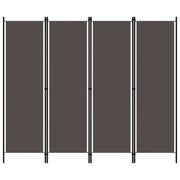 Paravento a 4 Pannelli Antracite 200x180 cmcod mxl 120915