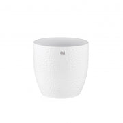 PORTAVASO CASPO' SELENE DIAMETRO 24CM MATTE LIKO' Colore: Bianco