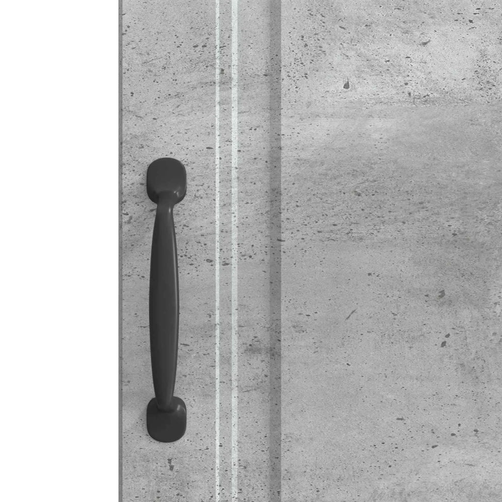Credenza Grigio Cemento 33 x 34,5 x 87 cm Legno ingegnerizzato