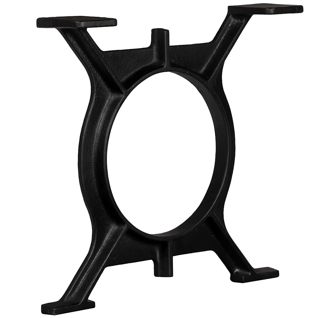 Gambe per Tavolino da CaffÃ¨ 2 pz a Forma di O in Ghisa cod mxl 66950