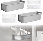 2 cassetti estensioni, organizzatore di armadi, lavastoviglie, cucina, carrello estensibile, cucina, armadio estensibile, cassetto, sotto lavastoviglie, armadio, organizzatore per cucina, bagno, sottocassa (37 x 16 x 11 cm, grigio)