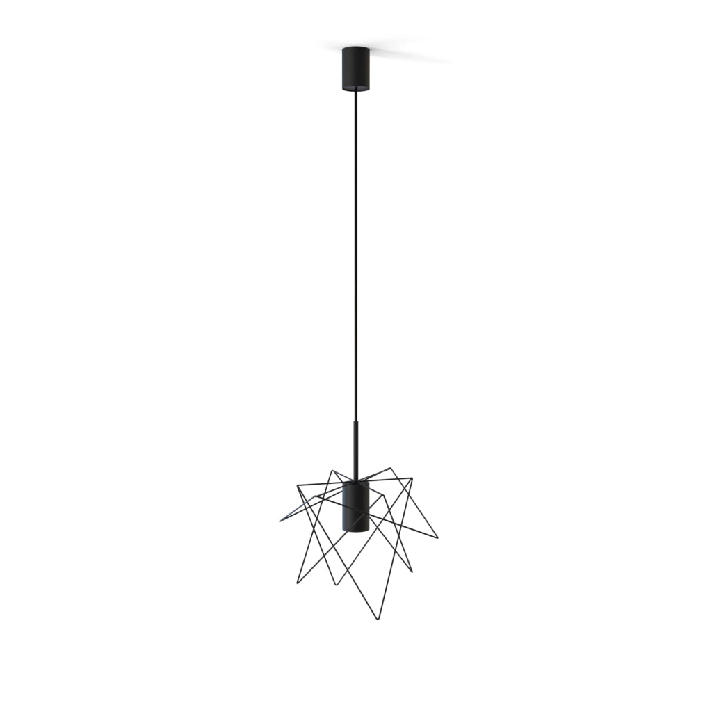 Lampada a sospensione Nowodvorski GSTAR 7795 nera GU10