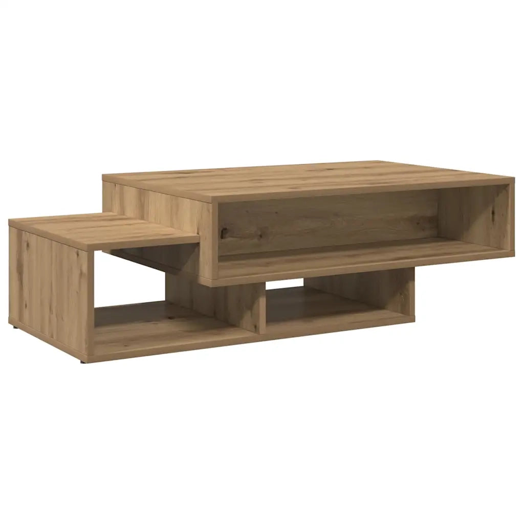 Tavolino Salotto Rovere Artigianale 105x55x32 cm in Truciolato