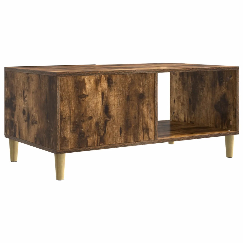 Tavolino da salotto Rovere Fumo 90 x 50 x 40 cm