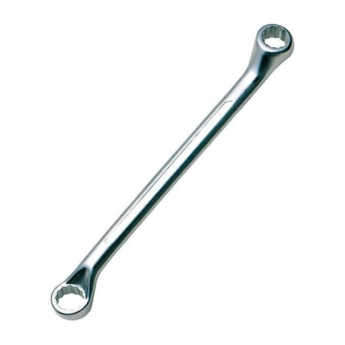 Usag U02840101 284 Chiave Poligonale Doppia Curvata per Ponteggi 21x22 mm Acciaio Cromo Vanadio