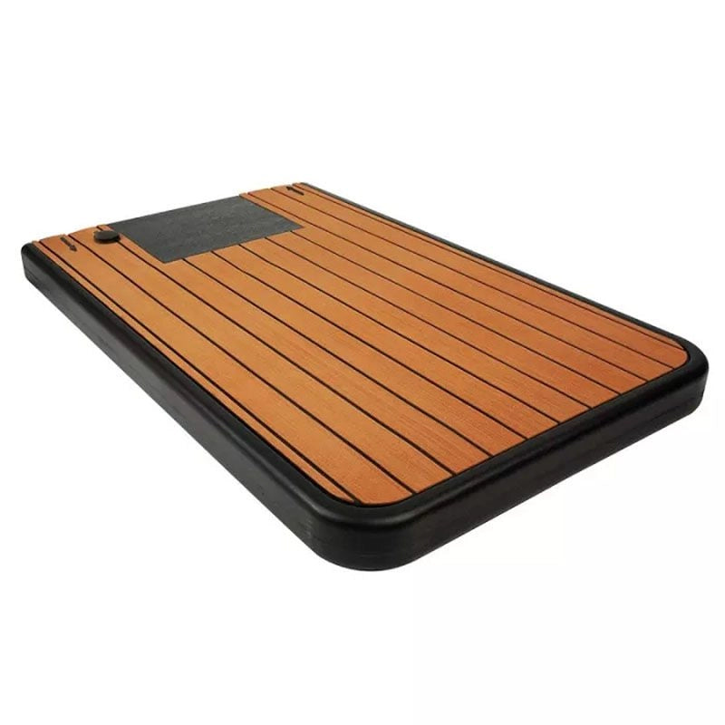 Piatto doccia 2 in 1 per doccia solare da giardino Solaris - Piatto Doccia 2 In 1 Per Doccia Solare Da Giardino Solaris Color Teak Colore: Legno