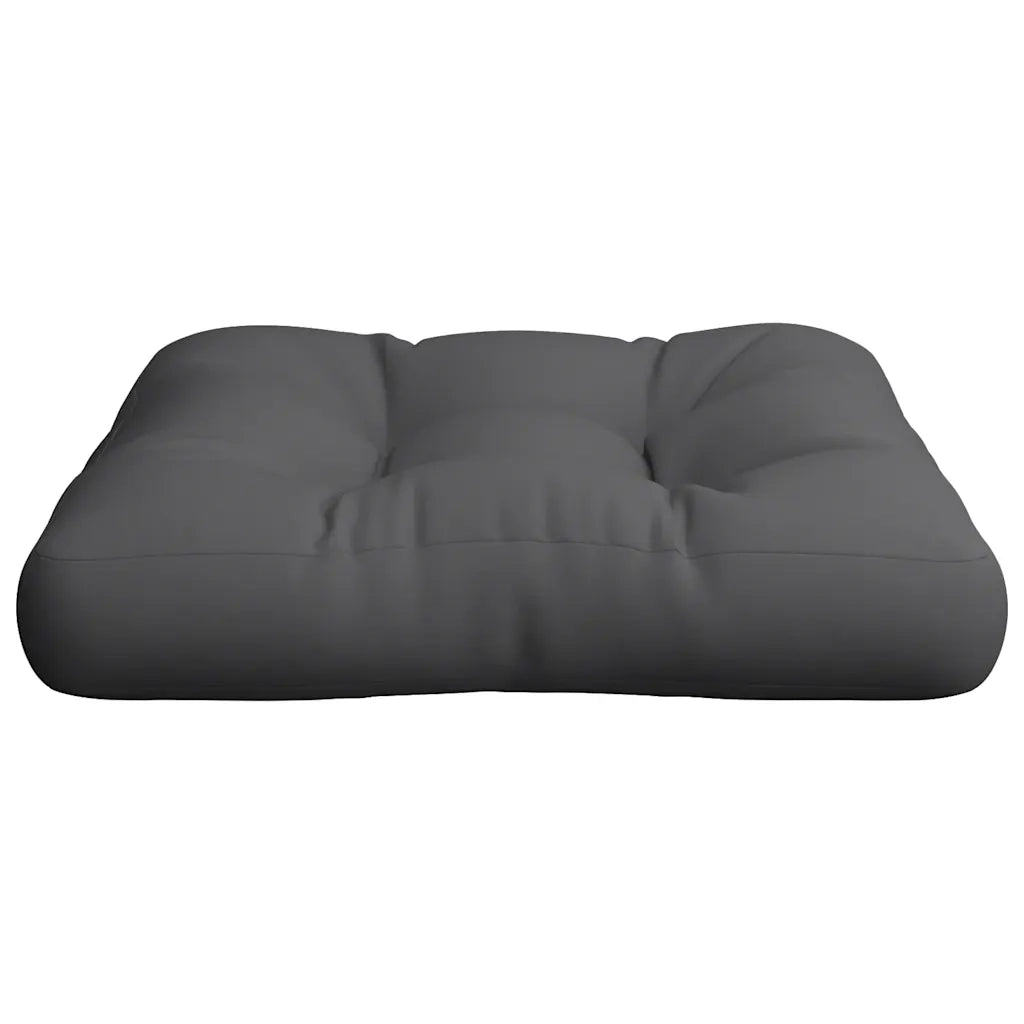 Cuscino per pallet | Cuscini per sedie Antracite 60x61,5x10 cm in Tessuto