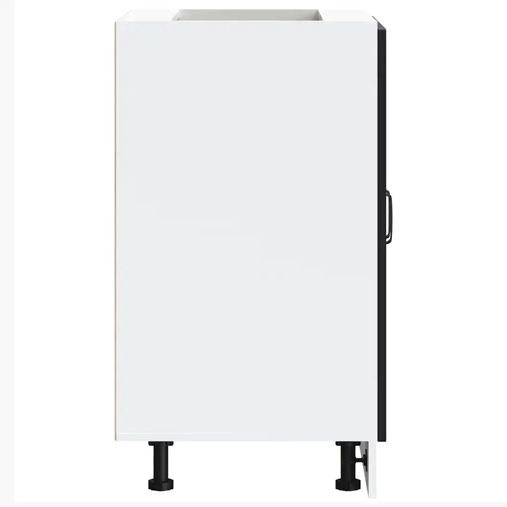 Mobile base lavello Kalmar Nero 60x46x81,5 cm in Truciolato 853438