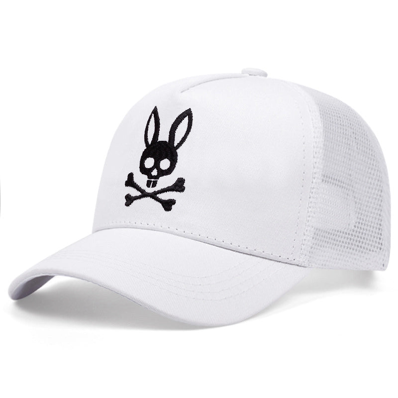 Cappellino da baseball bianco Psycho Bunny