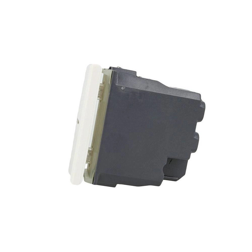 Trade Shop - Interruttore Assiale 1p 16a Colore Bianco Compatibile Bticino Axolute -