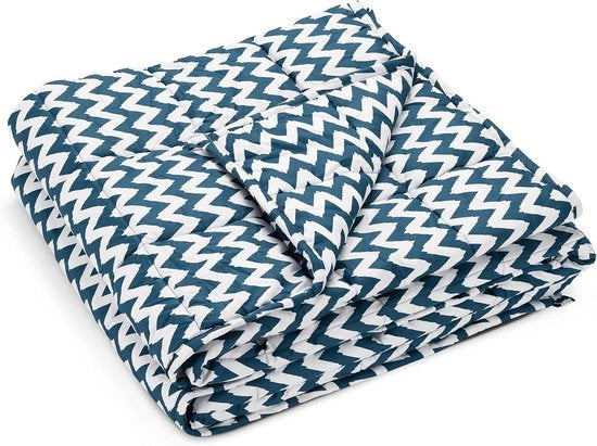 Pillo di peso - Coperta di massaggio - Migliora la qualità del sonno - Adatto per adulti e bambini - Fornisce un senso di comfort -