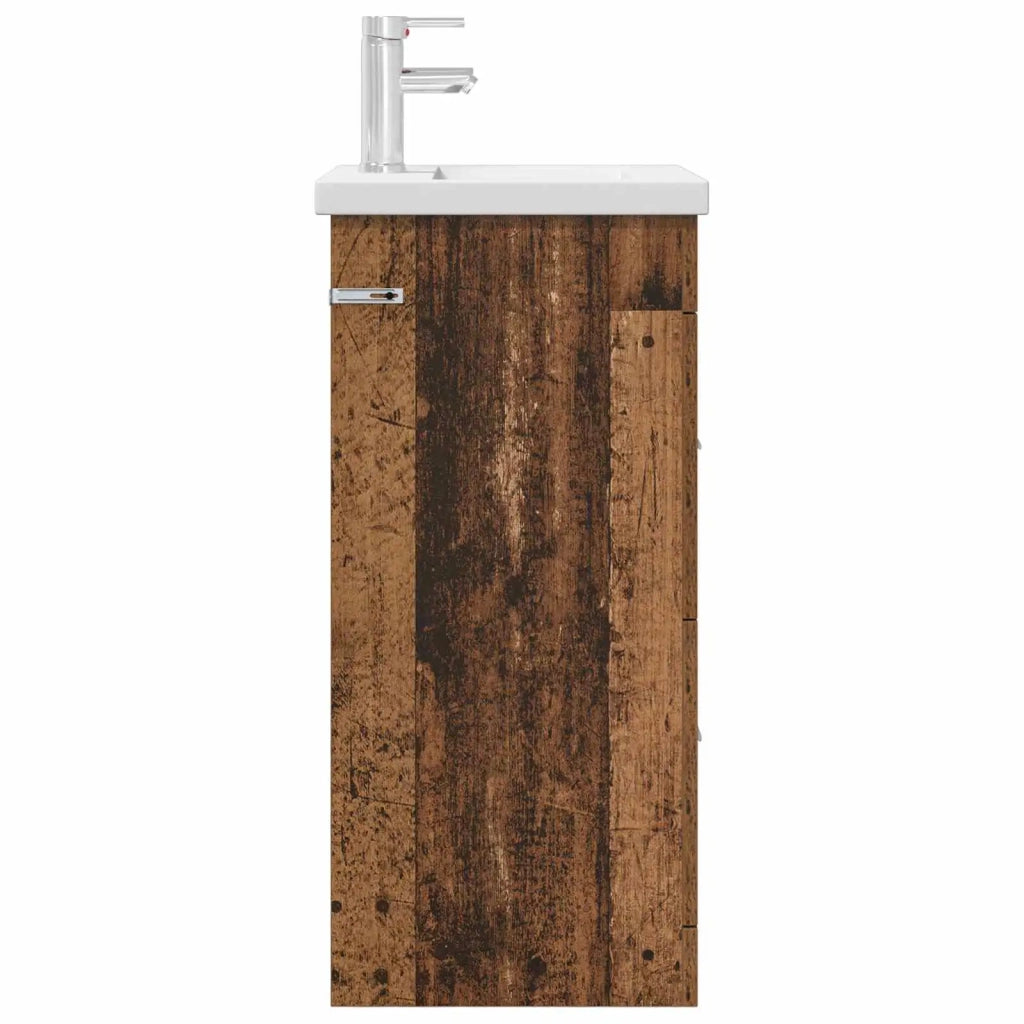 Mobile da bagno con lavabo Legno antico 42 x 40 x 84,5 cm 890702