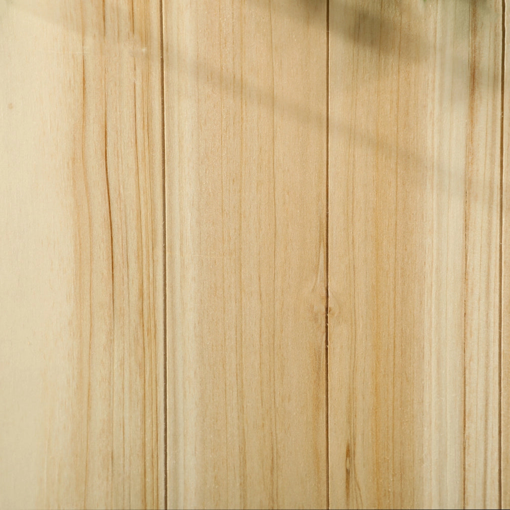 Easycomfort Fioriera da Esterno Verticale in Legno con Foro di Drenaggio e Rivestimento Interno, 86x30x50 cm