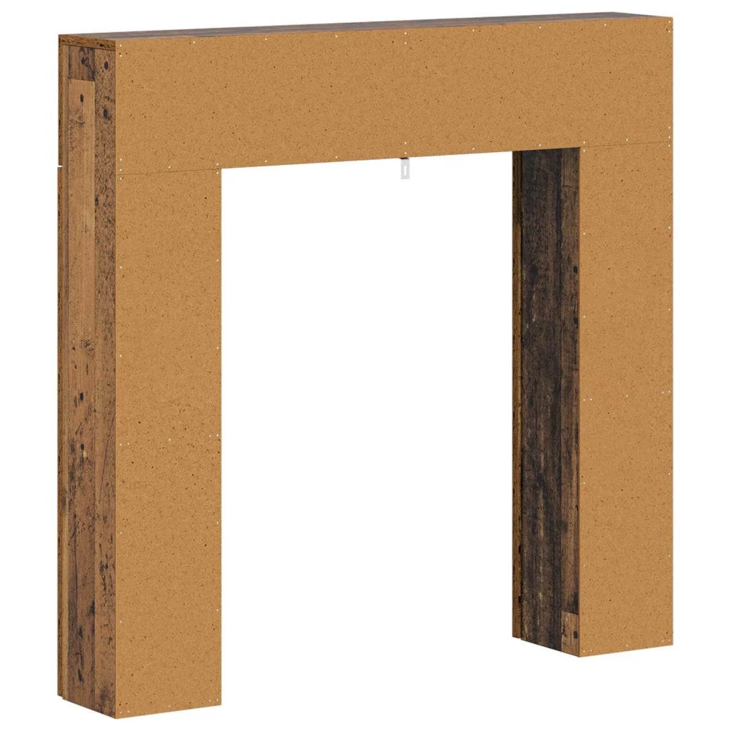 Cornice per camino Legno antico 102 x 18 x 100,5 cm 8006604