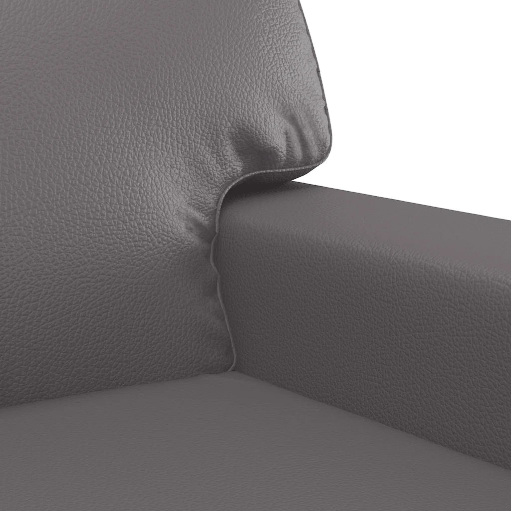 Poltrona-Divano Sedia Grigia 60 cm in Similpelle 665680