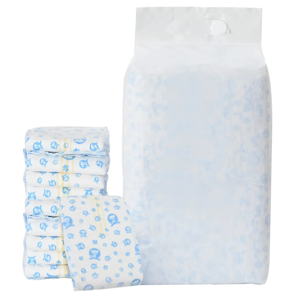 Pannolino usa e getta per cani maschi 30 pcs Bianco M 42025278
