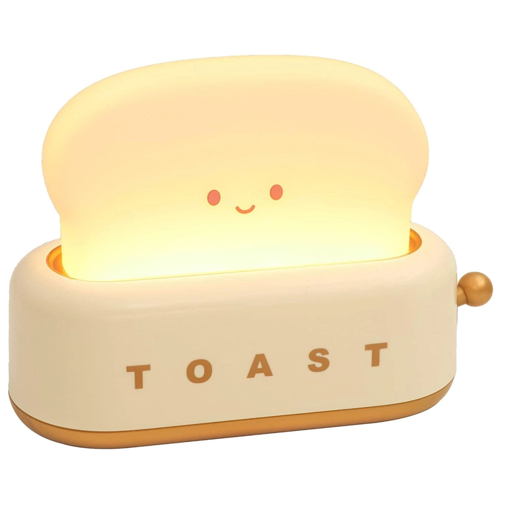 Luce notturna tostapane per bambini modello Morning Bianco / Giallo TechKidz