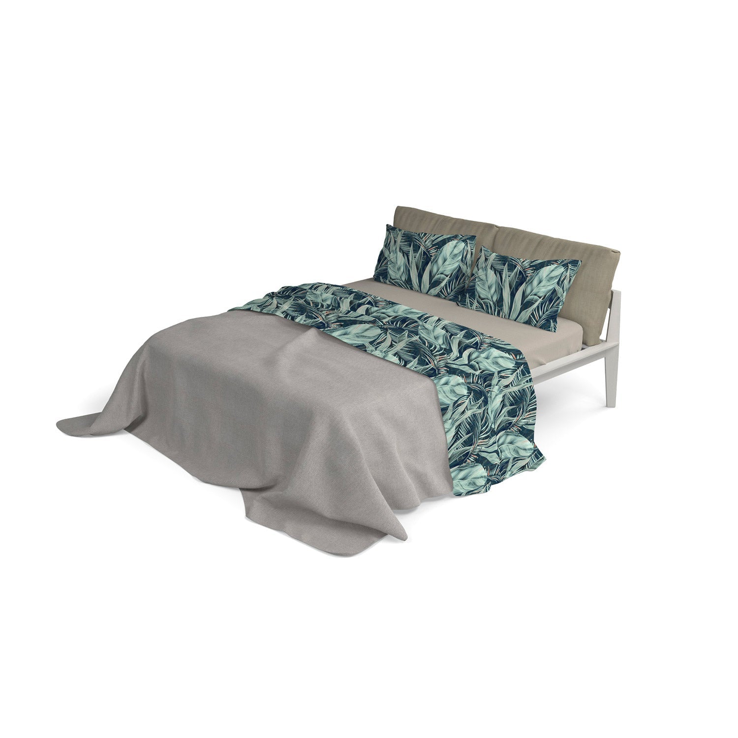 Set Lenzuola 1 Piazza e Mezzo Sopra Sotto e Federe in Microfibra Tropical