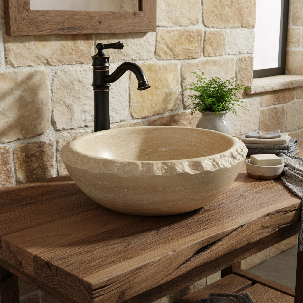 Rubinetto Da Lavabo Rea Vintage Old Black High
