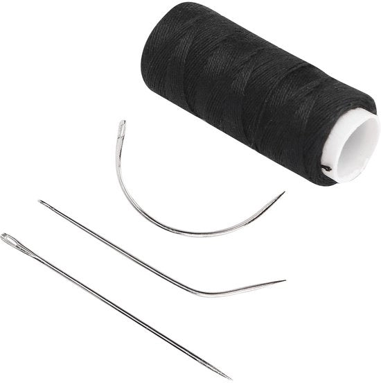 Filamento di Acciaio Leggero per Tessitura Capelli - Sostituto di Filo per Tessitura - Attrezzo Duraturo - Filo per Tessitura Capelli - Estensione di Capelli - Maniglia Comoda - Filo Tessuto