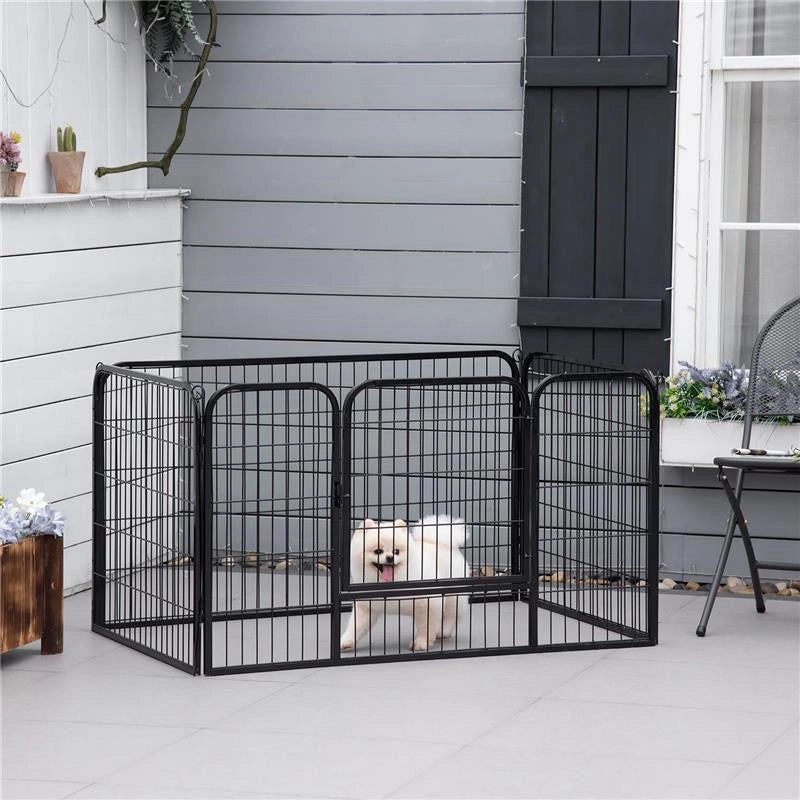 RECINTO MODULARE PER ANIMALI DOMESTICI 125 X 80 X 70CM