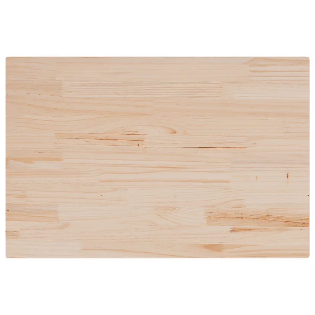Piani Tavolo 3 pz 80x53x2,5 cm Rettangolare Legno Massello Pino 847434