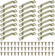 Hanger per l'appendere foto e decorazione da parete - 24 pezzi con 48 viti