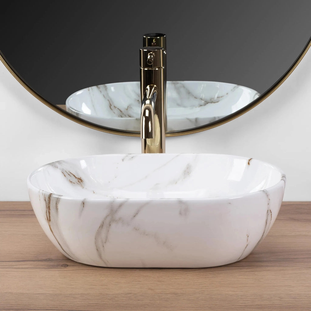 Lavabo Da Appoggio Rea Amelia Mini Aiax Shiny