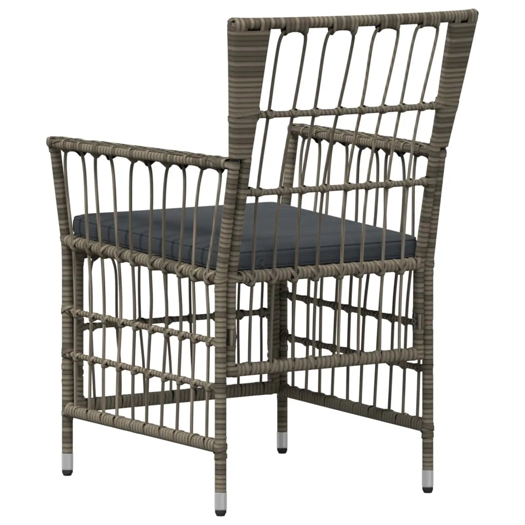 Sedie da giardino 2 pz Grigio 42025129