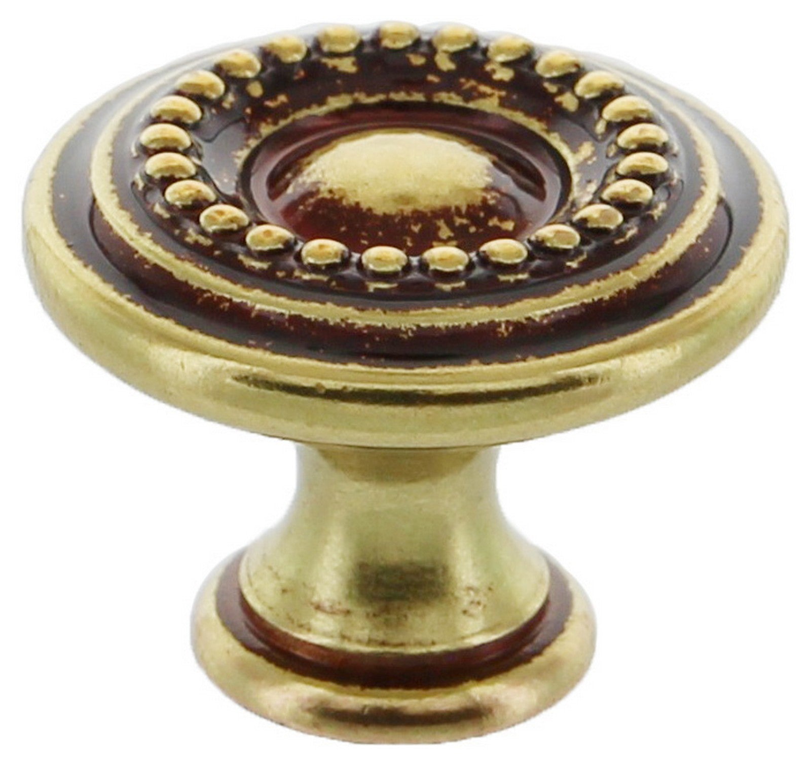 pomolo anticato art.24404 mm.25 patine' cod:ferx.424